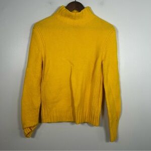 J.Crew Yellow Women's Turtleneck Sweater